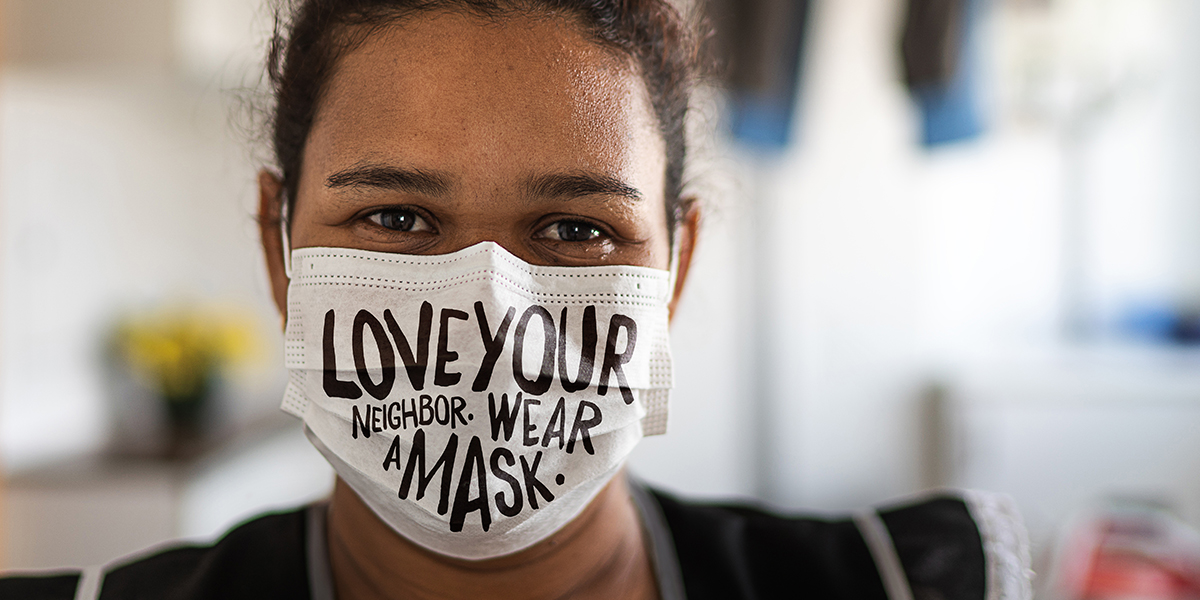 PhiladelphiaGov's tweet photo. "Wearing a mask is a sign that you care about the people around you."- Health Commissioner @DrTomFarley. #MaskUpPHL https://t.co/Gs9r7sEbJN