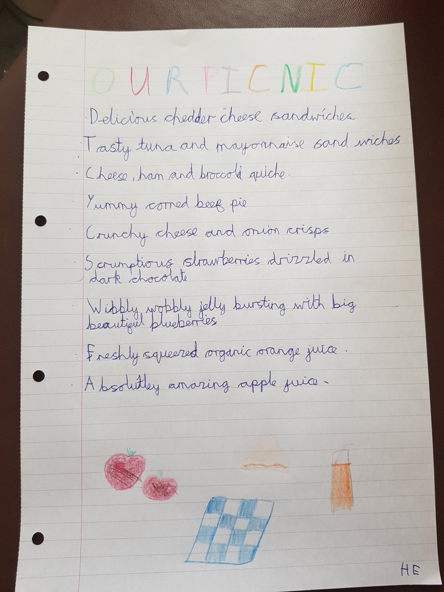 Mrs_k_e's tweet photo. I think this picnic menu sounds delicious π₯§π₯ͺππ¨βπ©βπ§βπ¦
@TanfieldPrimary #tanfieldlearning https://t.co/AZ1UJgW1FX