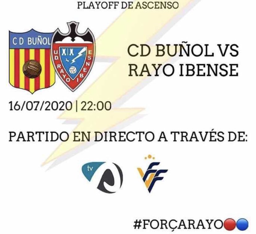 jpeleteiro79's tweet photo. 5años después @UDRayoIbense vuelve a estar disputando el playoff de ascenso a Tercera División,categoría donde ha demostrado que merece estar.En 2015 pude disfrutar del ascenso en primera persona, esta vez le toca a mi gran amigo @Pinita_24 .Suerte Equipo !!!💪🏼💪🏼⚽️⚽️ https://t.co/7fqAj7wCNO