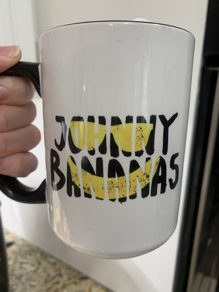 Starting my morning off with a winning cup of coffee! <a href="/johnnybananas/">Johnny Bananas</a>