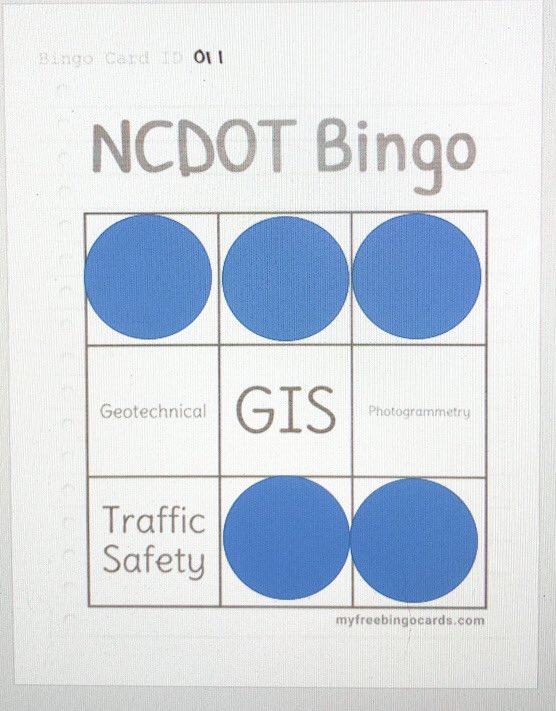 Bingo! <a href="/NCDOT/">NCDOT</a> Thank you for the fun Welcome and Ice Breaker Activity! #WakeEdSummerSTEM