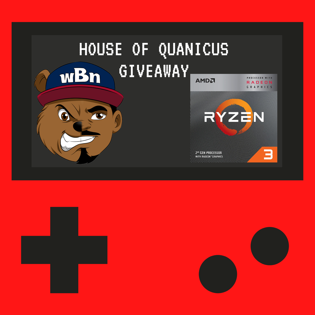 The HoQ is doing a <a href="/AMDGaming/">AMD Gaming</a> #Giveaway 

🎁AMD Ryzen 3 2200G (Processor)
💜Like + Retweet
💕Tag 3 Friends

🔗Click link to enter: playr.gg/Quanicus/amdju…
#ad