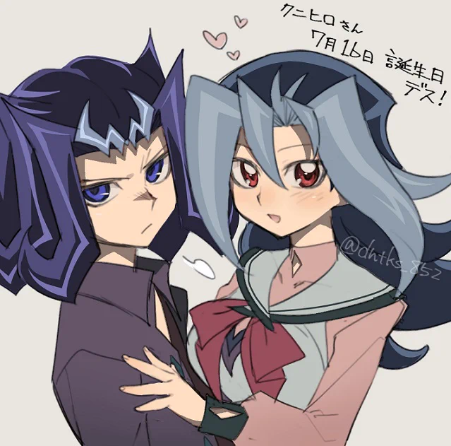 いつにも増して下手くそやけど滑り込みセルフ誕生日祝い神代兄妹絵をば三( ε:) 