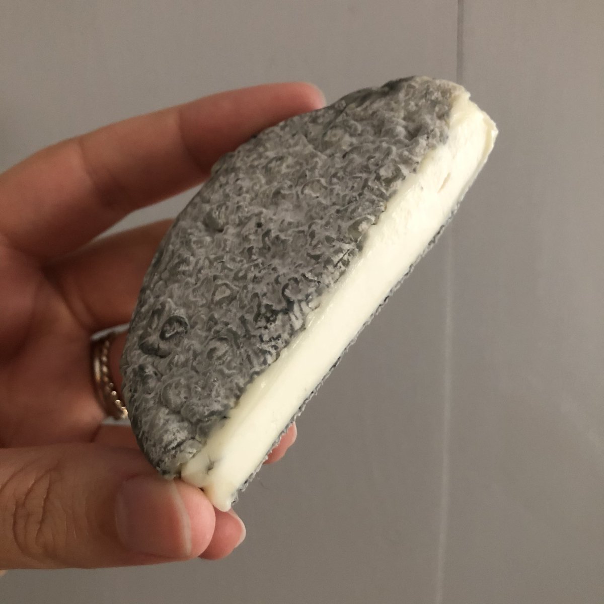 cheesemonsterdc's tweet photo. We are just all about that ash this week! Say hello to Black Goat - a gorgeous soft-ripened goat cheese from @PrairieFruits . Tender and delicate, with a savory breadiness, pair this dusky beauty with a nice French Chardonnay or a bottle of bubbly and you are in BUSINESS https://t.co/IIduUkdhbr