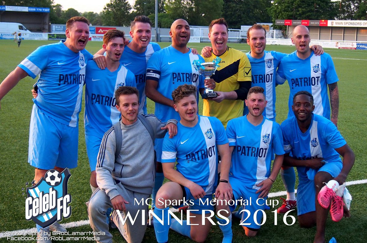 Celeb_FC's tweet photo. How's your #Lockdown Life going? #CelebFC Founder Karin is looking through #Photos of past #fundraiser events &amp; of our great supporters &amp; #players &amp; is smiling! Who can you spot? #CelebFCFamily #Coronavirus #CharityFootball 2016  #SparksFooty #Sponsors #Patriot https://t.co/cCGnehiRn0