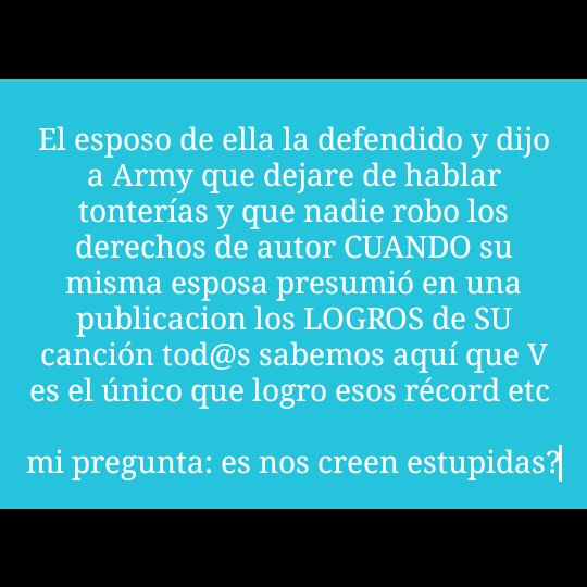 bubus_s's tweet photo. "Melanie fontana" TOMO TODO el credito de la cancion sweet night de V (BTS) diciendo en una publicacion gracias por todo el apoyo que a recibido mi CANCION dejando a V de lado y eso nos enojo osea a ARMYS y hicimos justicia https://t.co/G6IIGJcBGn
