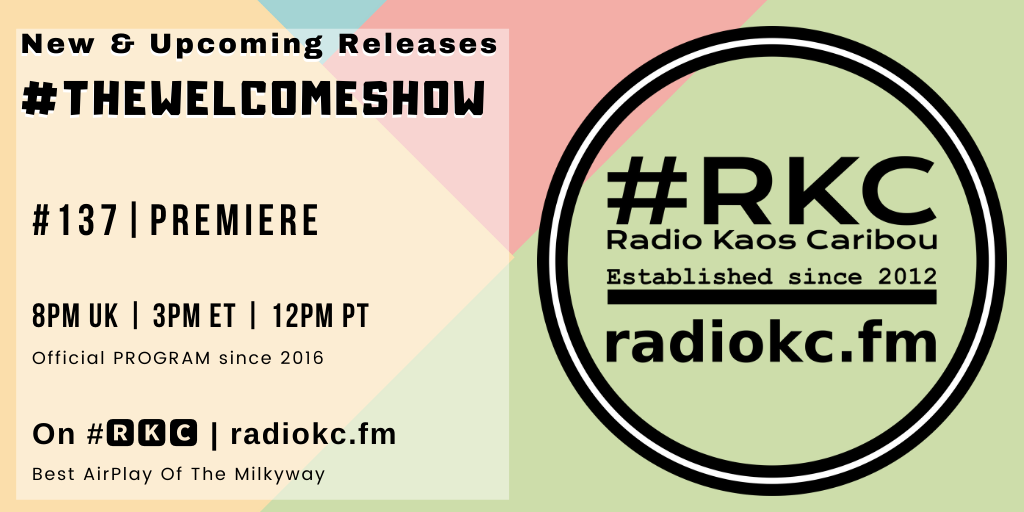 TODAY 🕗8PM UK⚪3PM ET⚪12PM PT #TheWelcomeShow #137 #REPLAY 🆕& Upcoming Releases 🌐 fb.com/RadioKC/posts/… 📻 #🆁🅺🅲 featuring & closing w/ @bark_cats │ @thepinxatl │ @tchzmusic │ @blackwhiskeyaus │ @STELLARISmusic │ @GoneSavageband │ @KillingTyranny