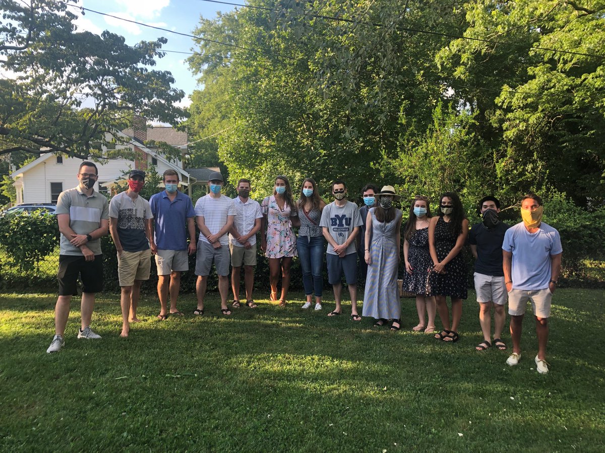 Annual new resident welcome BBQ! We promise we are all smiling ;) #ophthalmology #eye #residency