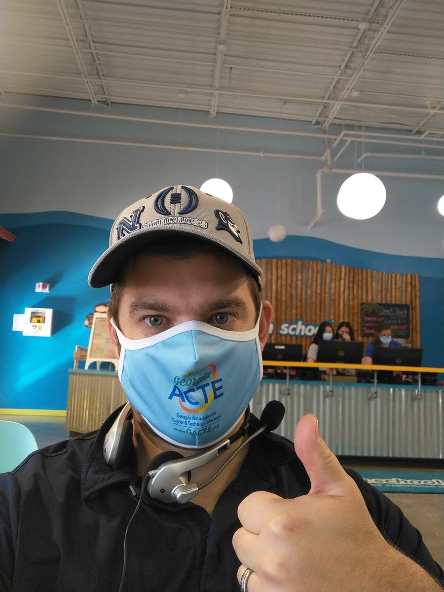 moodynomics's tweet photo. Attending while Mrs. Moody drove us to swim lessons and while my sons are at their swim lessons! Thank goodness for hotspots! @GACTE @GoldfishSwim #gcpscte #norcross #peachtreecorners https://t.co/AOjJxrTP1z