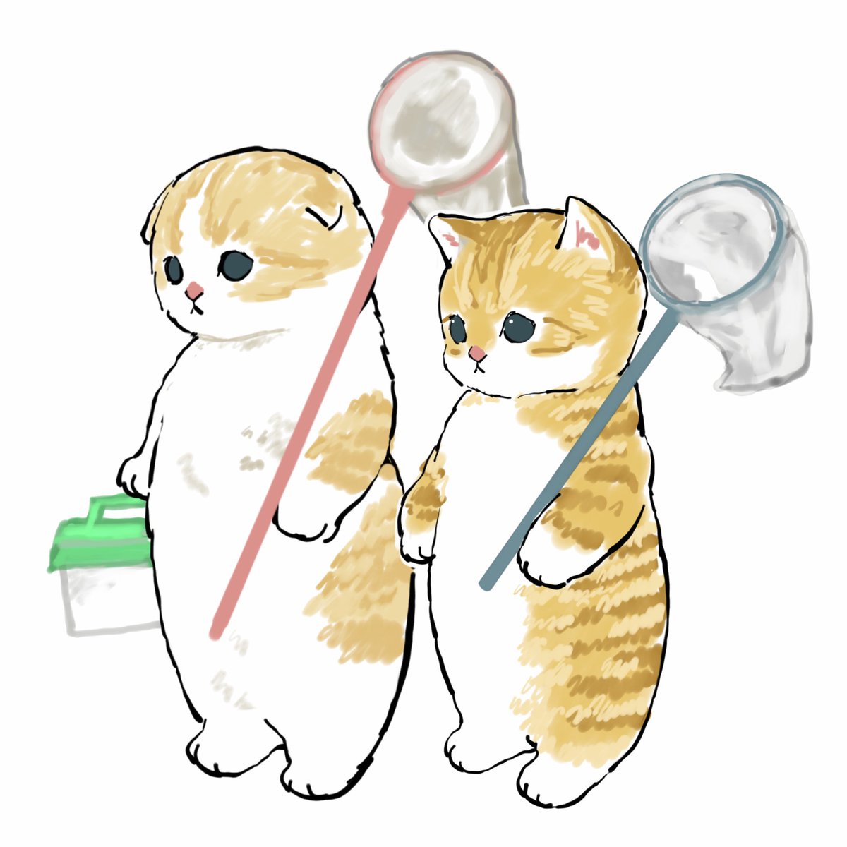 虫取り名人 お土産持って帰るね ぢゅの のイラスト 虫取り名人 お土産持って帰るね ぢゅの のイラスト