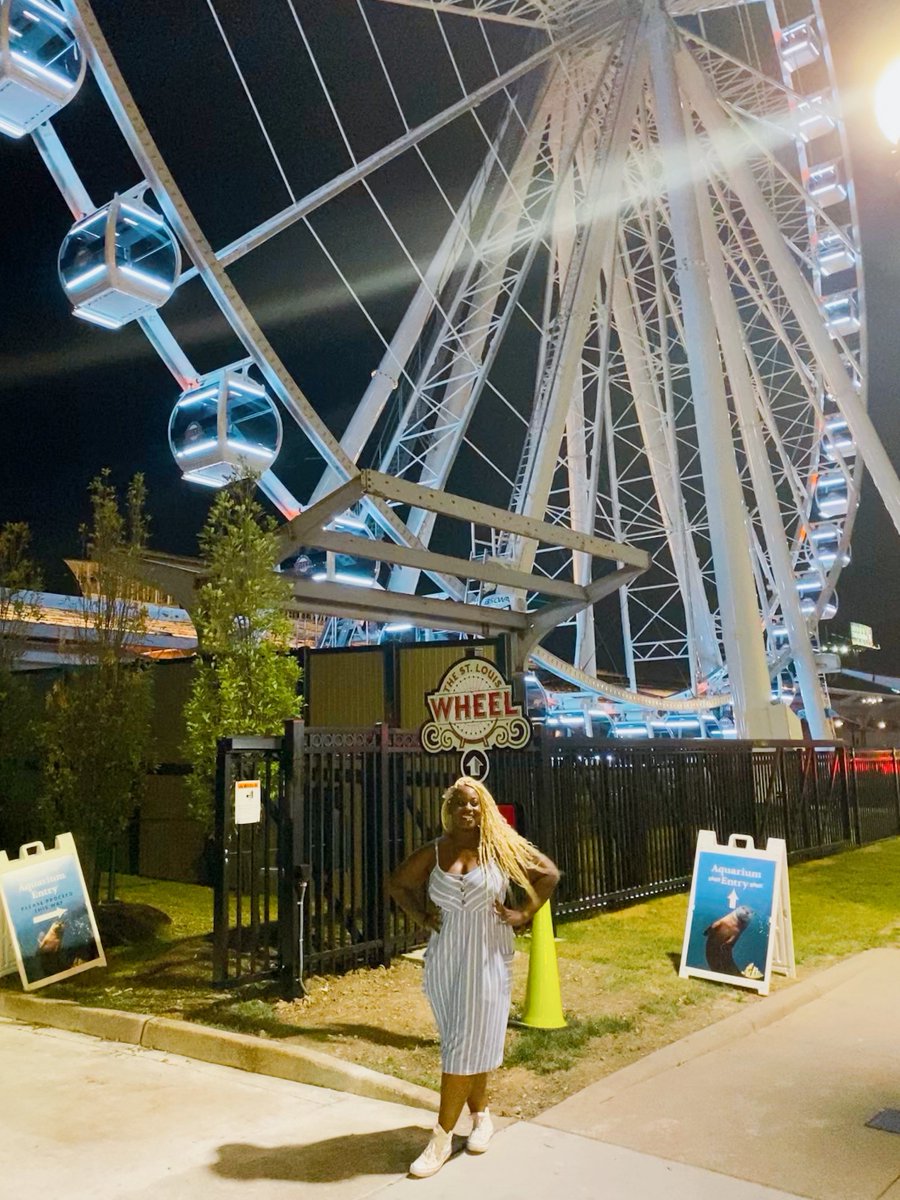 AllThingsMikita's tweet photo. When he indulges my crazy and takes me to the St. Louis Ferris Wheel {at midnight}
#HappyInRealLife #STL #roadTrip https://t.co/dOy7a11FLA