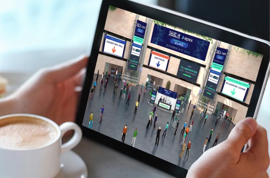 theAPEXassoc's tweet photo. 🗓️ ✈️💻 Save the Date: Dec 8-9 🗓️💻✈️🗓️

#FTEAPEXVirtualExpo will feature an interactive exhibition, live product demos, conference sessions and networking (messaging &amp; video). Theme: Transforming air transport post-#COVID19 >>>
https://t.co/oXVkVHBs0x

#PaxEx #AvGeek #aviation https://t.co/5tmTInzkqz
