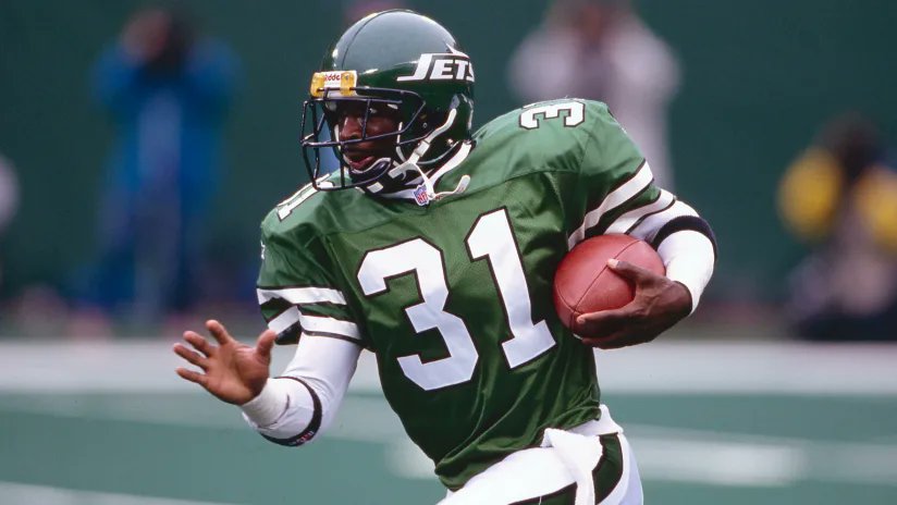jets_stan's tweet photo. HBD to #JetLegend Aaron Glenn who turns 47 today! As a Defensive Back for the #Jets between '94 and '01, he earned:

12th Pick, '94 Draft
2X Pro Bowls
2 NFL All Pro
NYJ All-Time Four Decade Team
Jets Personnel Scout '12

#BleedGreen #NYJets https://t.co/2RzubDqld7