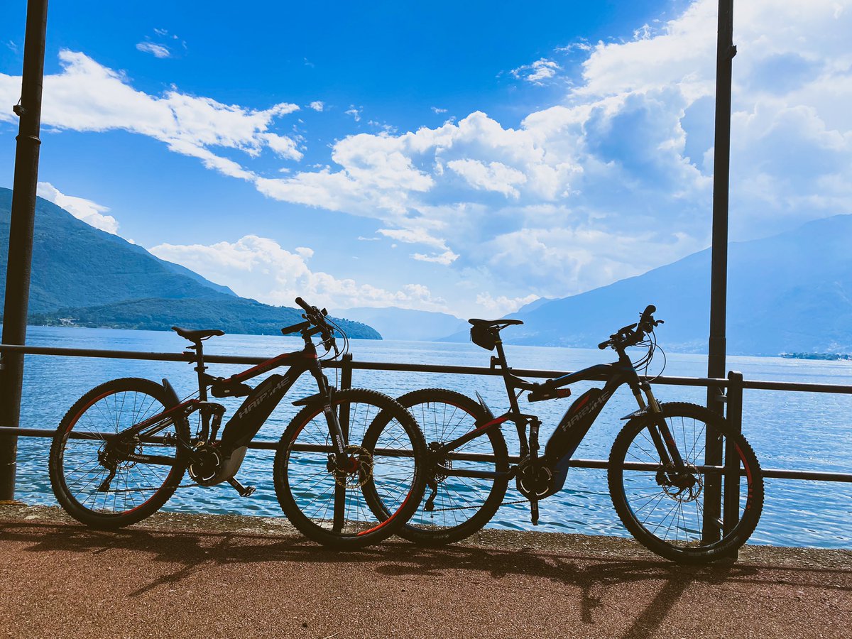 JMarWilhelm's tweet photo. #haibike #sduro #full9 #lagodicomo #stagnodipeschiera #mtbtour #greatweatheragain #stayfit https://t.co/bTNxgDe9in
