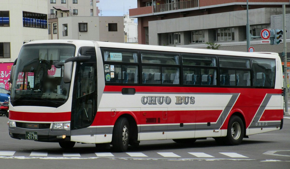北海道バス図鑑 On Twitter 北海道中央バス 札幌200か2170 日産ディーゼル 三菱ふそうバス製造 スペースアローa Bkg As96jp 2008年式 所属 真栄営業所 撮影時表示 回 送 撮影地 小樽駅前 北海道バス図鑑