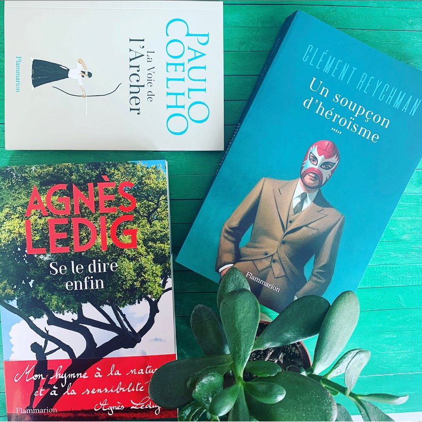 Ed_Flammarion's tweet photo. [La couleur de la semaine]
#deslivresenvert ☘📚
Un soupçon de nature, quelques notes de suspense, une touche de poésie: notre sélection livresque s'habille de vert pour vous emmener bien au-dessus des arbres, destination l'imaginaire du lecteur.💭 https://t.co/UF23XFyarP