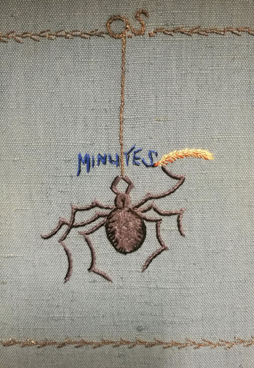 New Post! Taking you to the weekend with #spiders #folklore #RobertTheBruce #Carnegie #Dunfermline College of #PhysicalEducation #Archives #WalterScott #moral #character #embroidery #lawsuit Did we mention #spiders? 😱 
libraryblogs.is.ed.ac.uk/bodylanguage/2…
<a href="/EU_SSSA/">SSSA</a> <a href="/euarchives/">Archives @ Edin. Uni</a> <a href="/ScotsArchives/">Scottish Archives</a>