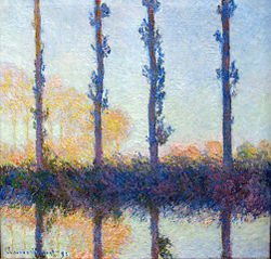 Code Kunst as “Poplars”