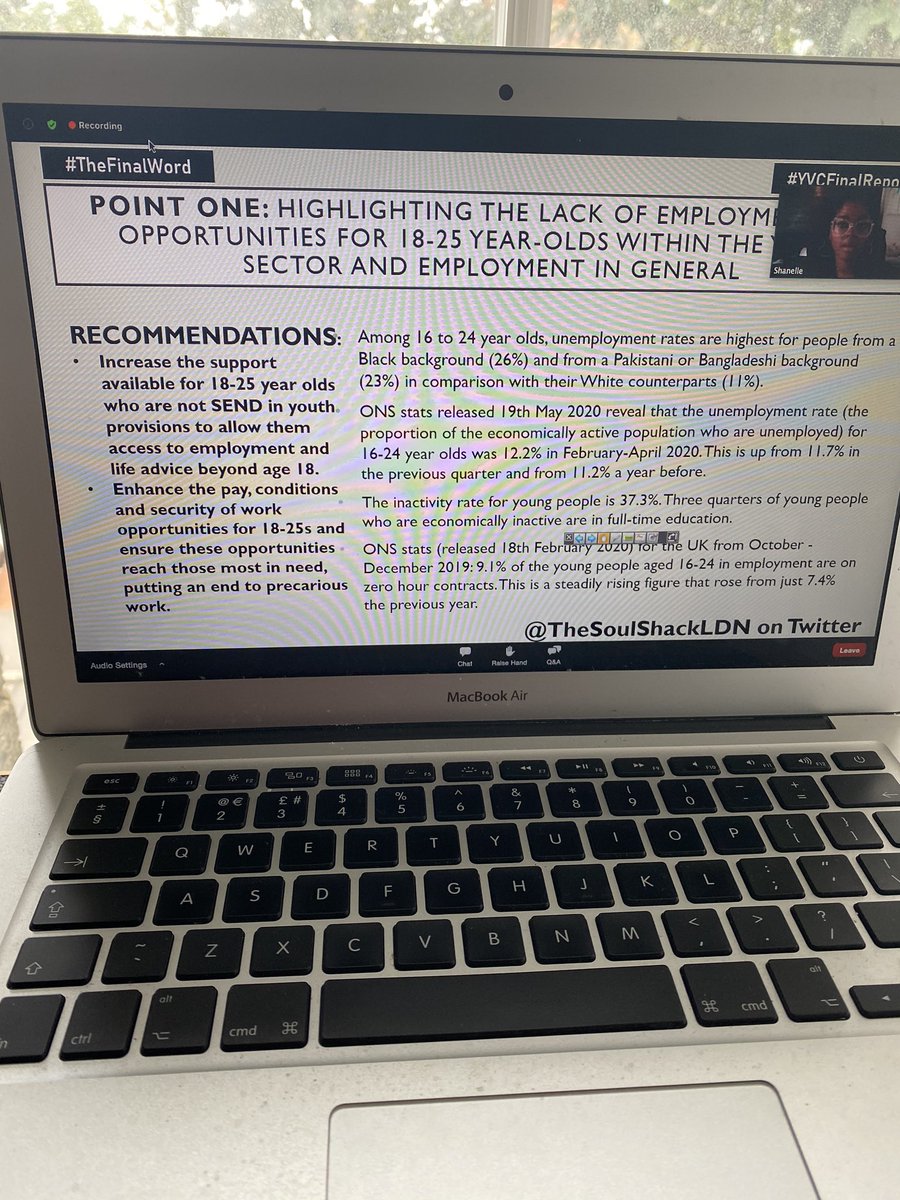 FloEshalomi's tweet image. Great insights from young people on the #YVCFinalReport the statistics are there for us all to see and we need long term opportunities for young people aged 18-25
