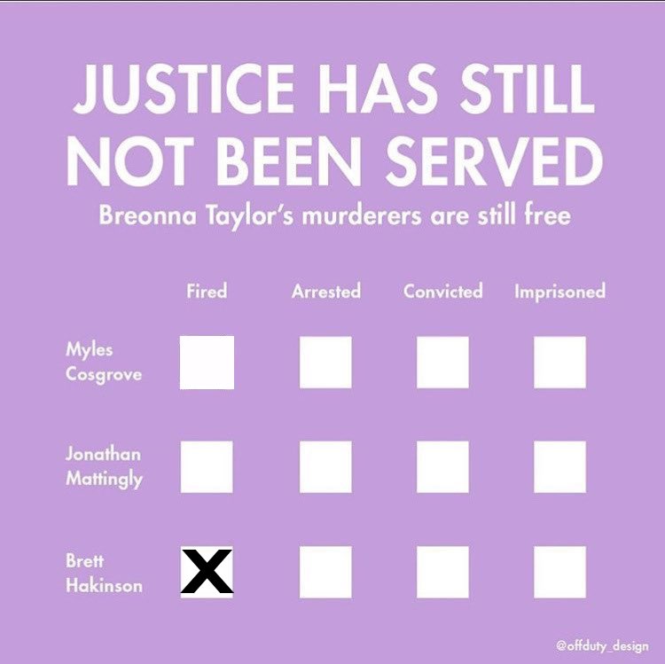 BeBeZaharaBenet's tweet photo. If you’re tired of hearing about #BreonnaTaylor, you’re part of the problem. #BlackLivesMatter https://t.co/kPSfnokFfD