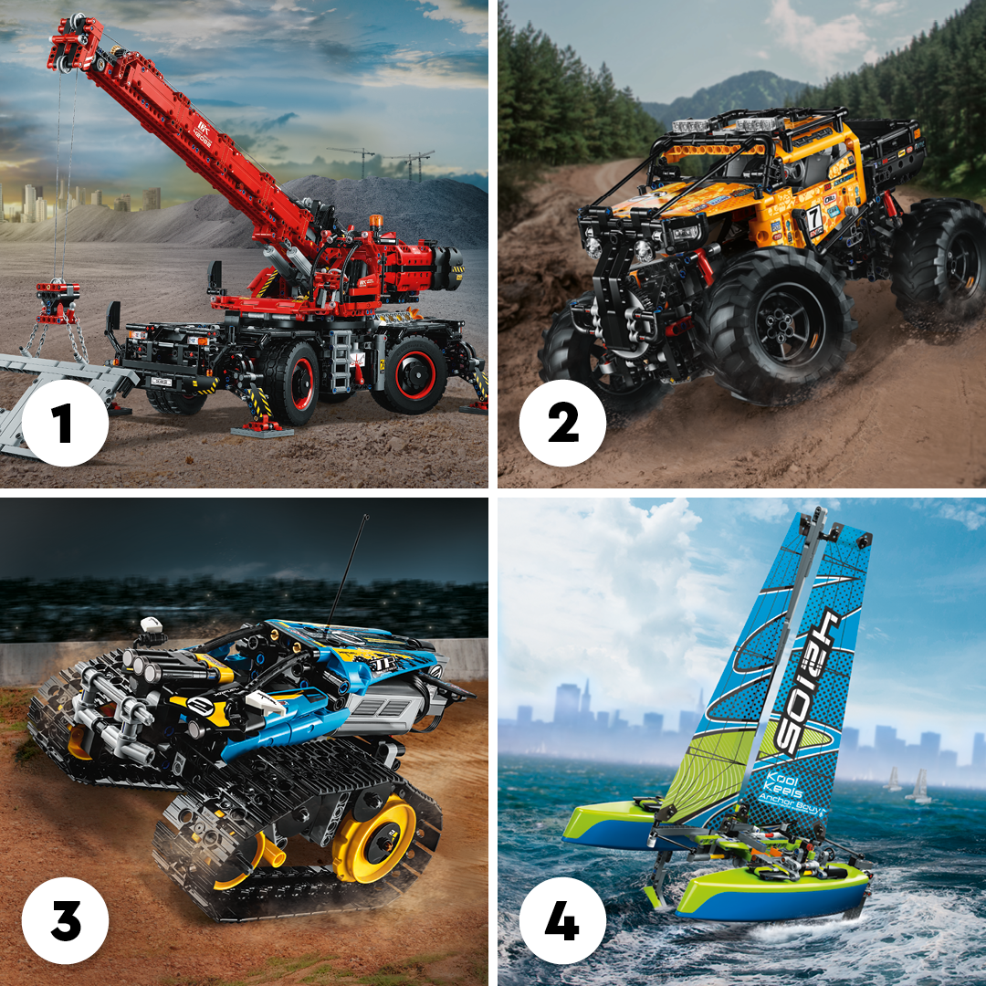 LEGO_Group's tweet photo. If you could only pick ONE of these Technic sets to build, which would it be? 🤔 https://t.co/18wg1VyavA