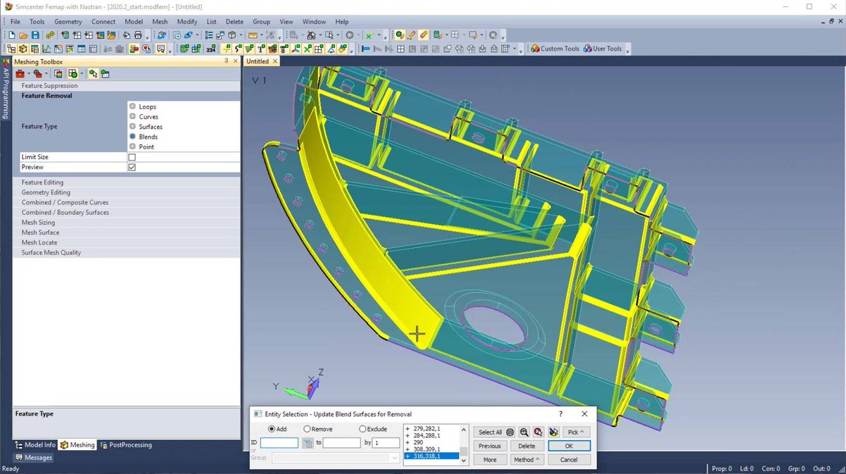 Learn what’s new with preprocessing capabilities in #Simcenter #Femap version 2020.2. Watch this short video. oal.lu/7sVED 

Try Femap for free oal.lu/ETmc5

#maakindustrie #analysefaster #simulation