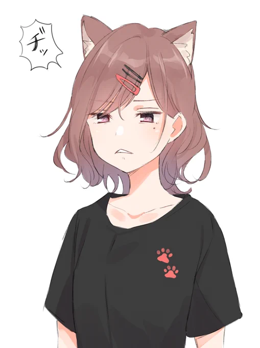 これは機嫌悪い猫の幻覚 