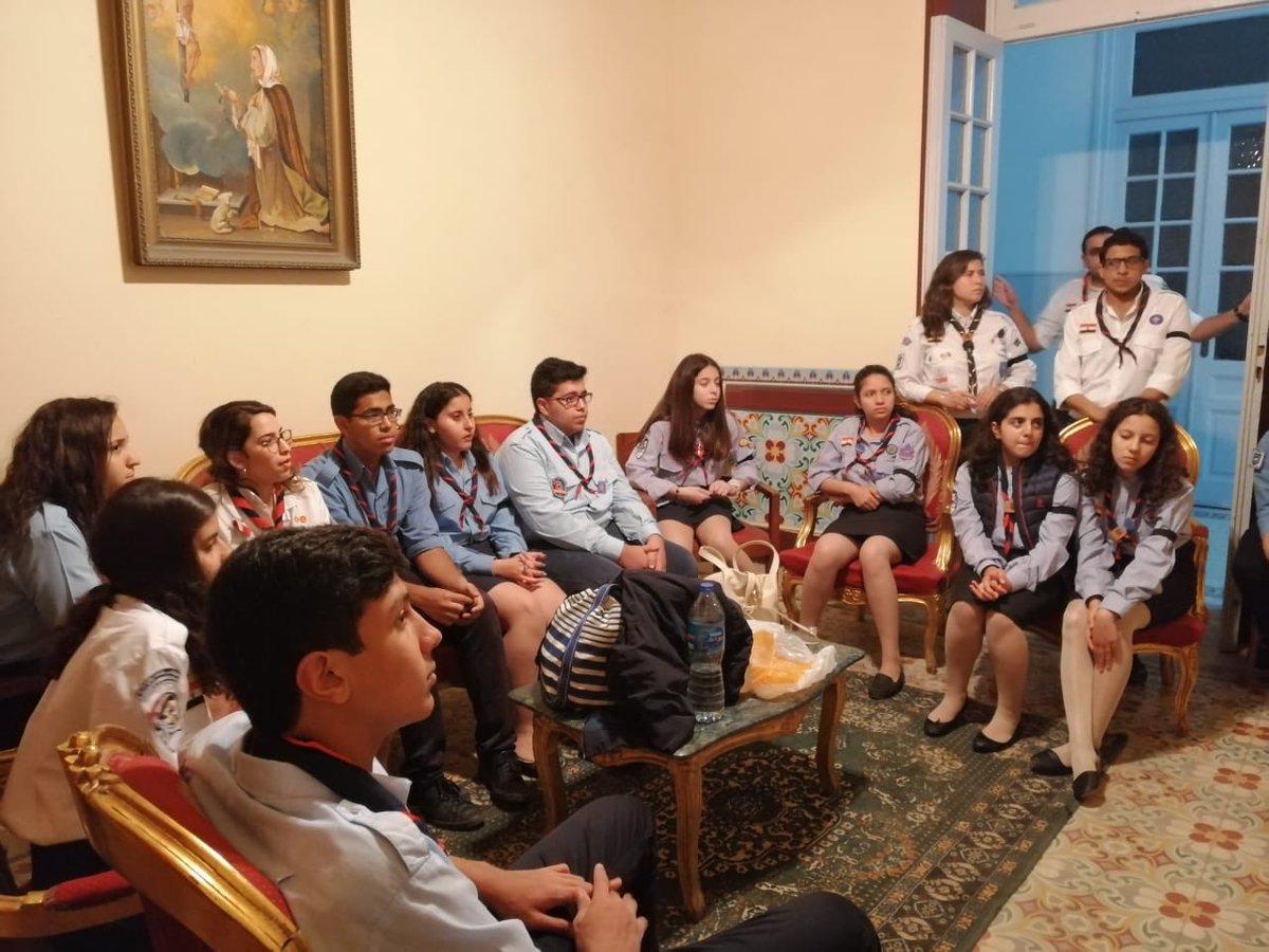 GWEN_Alexandria's tweet photo. Getting ready for #church #service ⚜️🙏🏻
#Scouts #WorldScouting #GirlGuides #JesusChrist #EgyptScouts #SGWEN #WadiElNil #Alexandria #Egypt #SpirtualDevelopment #Youth #BadenPowell #LiveLoveScouts #StrongerThanBefore https://t.co/Jiqyvm6gnY