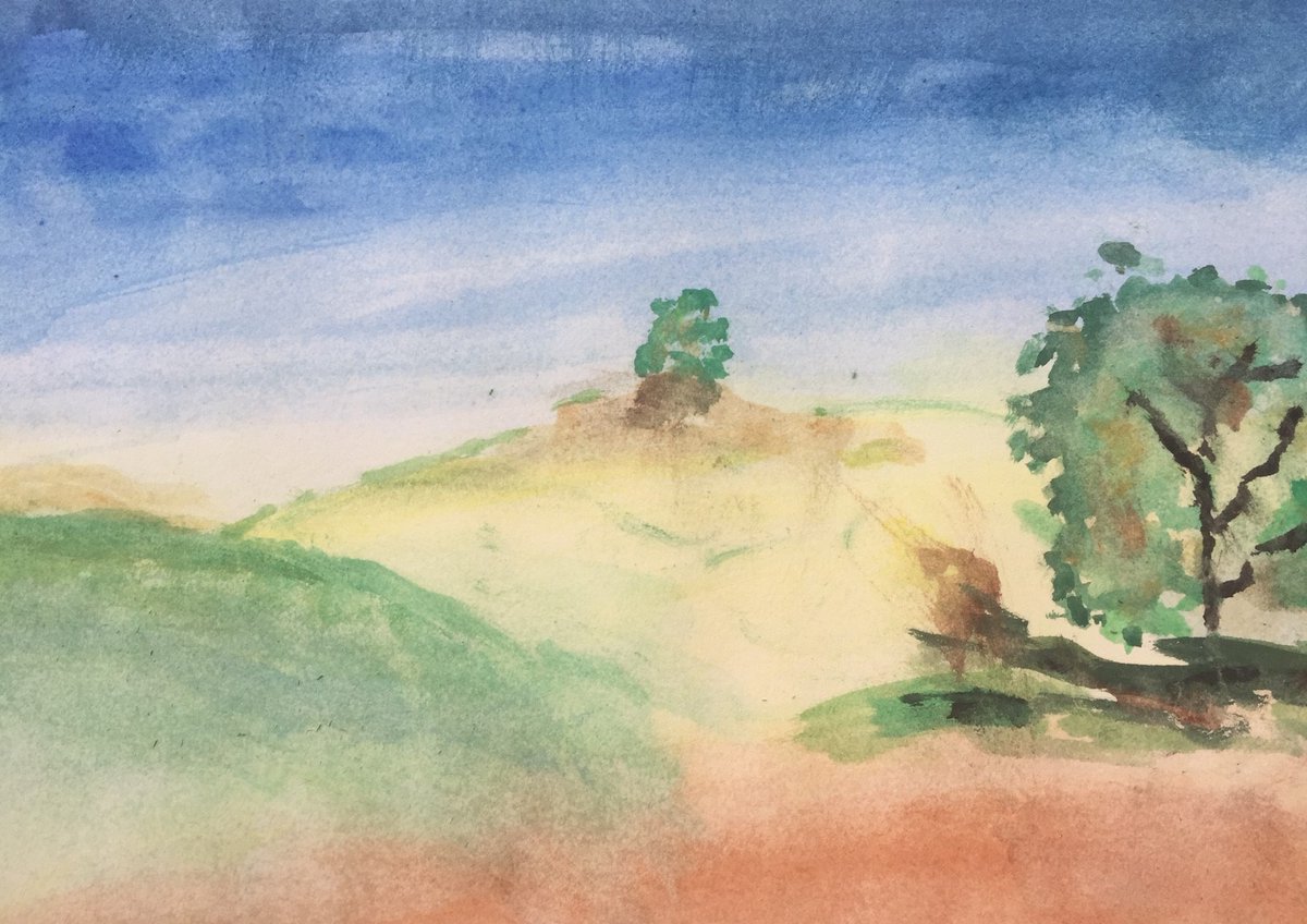 Amaia_Movie's tweet photo. Of the main projects set over the home-learning phase, the Year 8 one on landscape was the most taxing. These students can be proud of their achievement. #LandscapePainting #Challonerart #Year8Projects https://t.co/ayDIdDZF2M