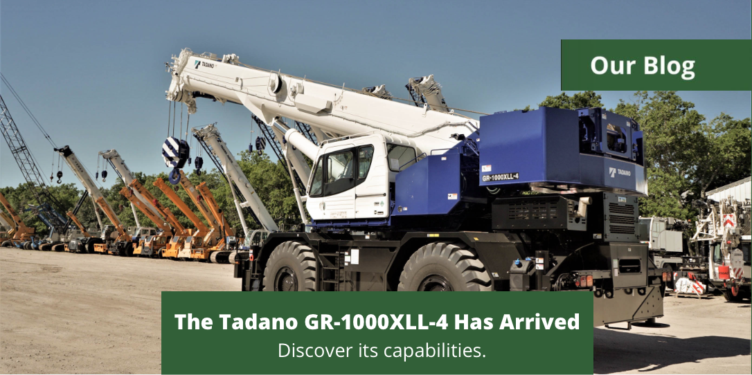 SMEquipment's tweet photo. The 2020 Tadano GR-1000XLL-4 and GR-800XL-4 are two of the newest additions to both the Tadano rough terrain and Scott-Macon Equipment family. Read our latest blog to discover all their must-know features and capabilities: https://t.co/CbPOcCzm5u #tadano #cranes #construction https://t.co/cUzGPCeBAk
