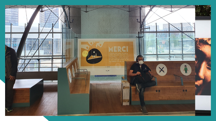 ConnectGares's tweet photo. ... nous avons mis à disposition 1000 de nos #gares, lieux de passage, de rencontres et de partages, pour exposer les œuvres pendant tout l’#été 🌞 (2/2) https://t.co/prwD45VhLk