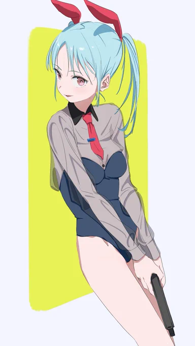 こういう服が描きたかった女の子です 