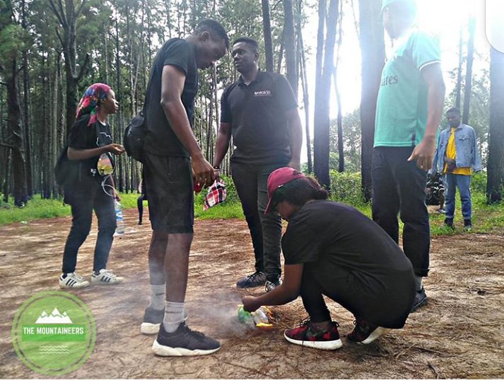 5.  #TheMountaineers The Mountaineers are the youngest Adventure group in Enugu, This group of adventure lovers promotes local tourism through hiking & networking. Although they wish to cover the whole country, but for now their actives are mainly in the Enugu. Hikes once a month