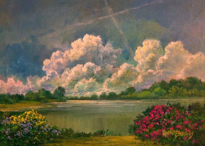 Featured Art of the Day: "The Effulgent Slendor". Buy it at: ArtPal.com/paintingthisli…