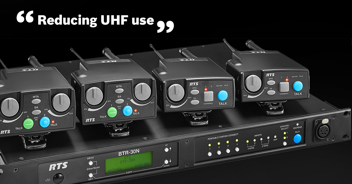 rtsintercoms's tweet photo. Getting away from the congested UHF spectrum. That's #theRTSdifference.
Learn more here: https://t.co/T29DZTp46O https://t.co/icrEJcdDTi
