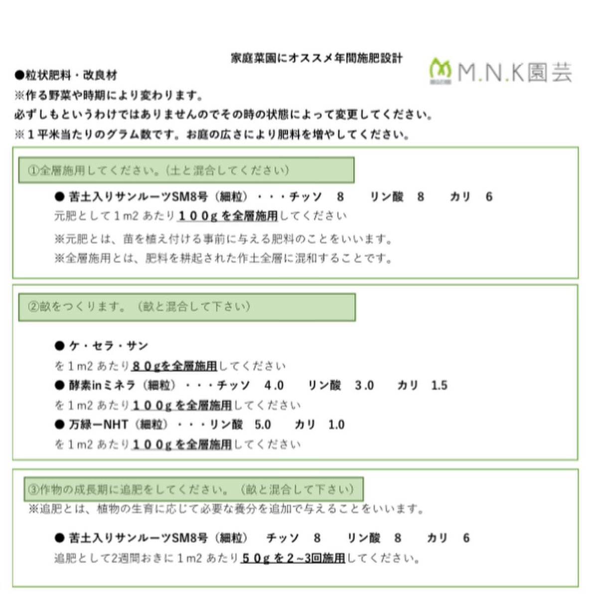 mnk園芸 こんばんは M N K園芸です 時期や種類にもよりますが お庭で菜園を始めたい方は 是非ご参考ください 安心 安全 美味しいお野菜がたくさん実りますように T Co Bjqv5wne7w Twitter mnk園芸 こんばんは M N K園芸です 時期や種類にもよりますが お庭で菜園を始めたい方は 是非ご参考ください 安心 安全 美味しいお野菜がたくさん実りますように T Co Bjqv5wne7w Twitter