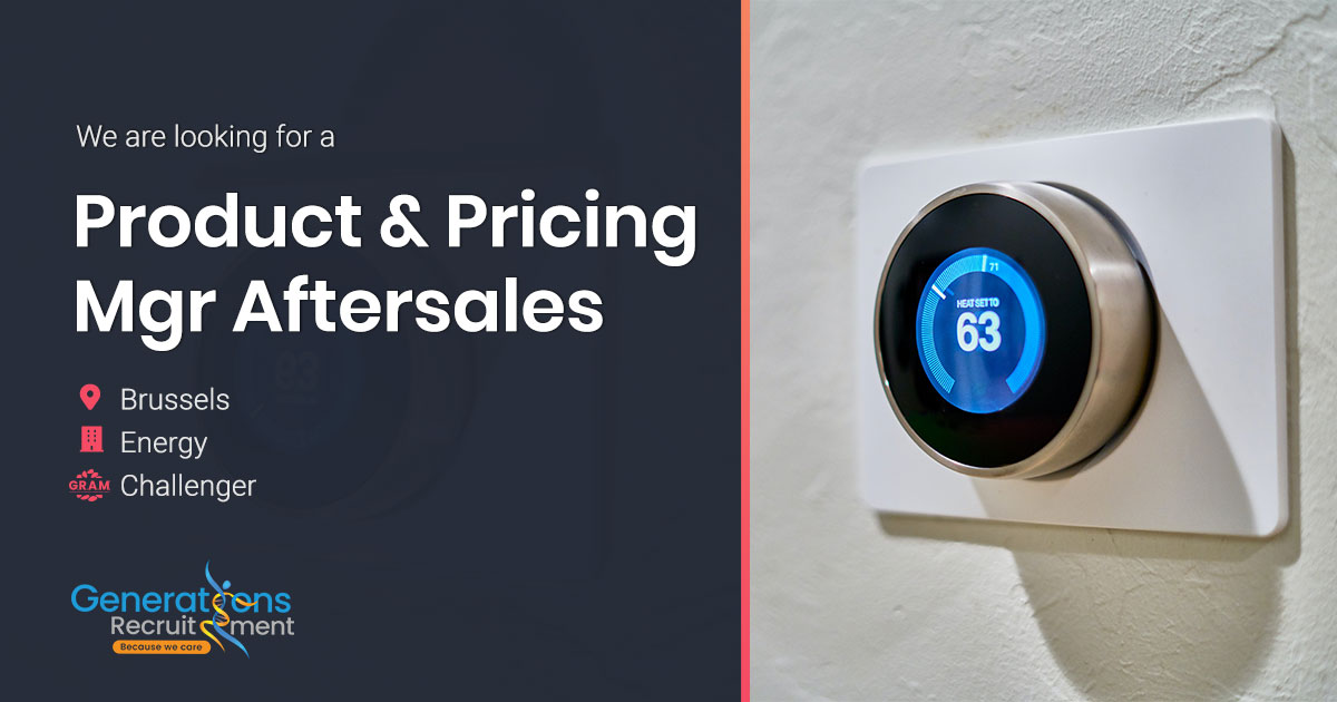GR_Brussels's tweet image. ❗ Job alert ❗  We are #Hiring a #Product &amp;amp; #PricingManager #Aftersales for a company working in the #Energy industry
Apply now! 👉 bit.ly/2IIHSay
