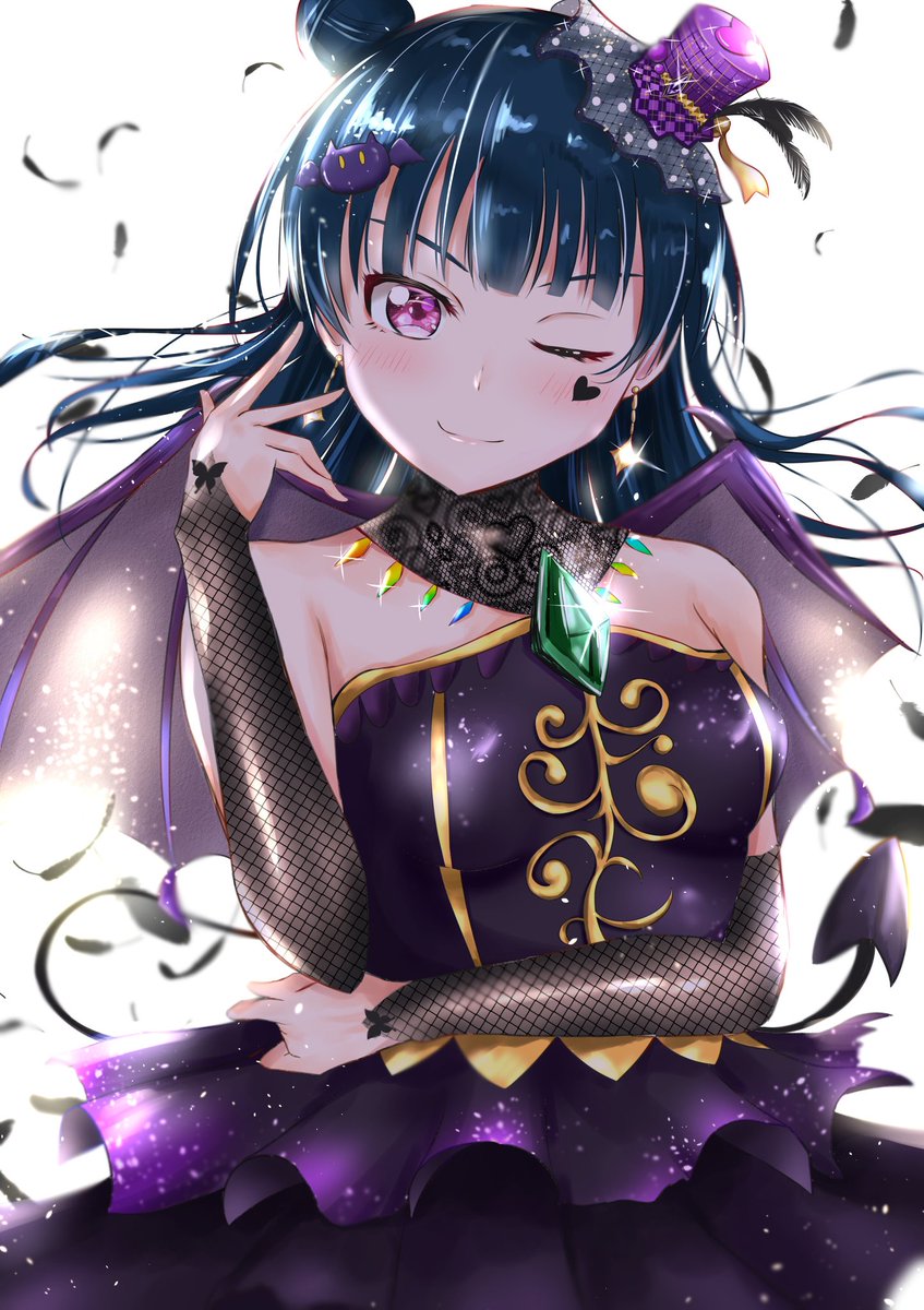 津島善子 「?Happy Birthday?
大遅刻しちゃったけど、よっちゃん誕生日おめでと」|おかはら🎨お絵描きします！🎨のイラスト