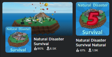 Cancel 𝗕𝗹𝘂 メ On Twitter This Fake Natural Disaster Survival Game Has Been On Roblox For More Than A Year Without Getting Taken Down This Is Not Fair For Stickmasterluke Almost 2k - roblox island survival