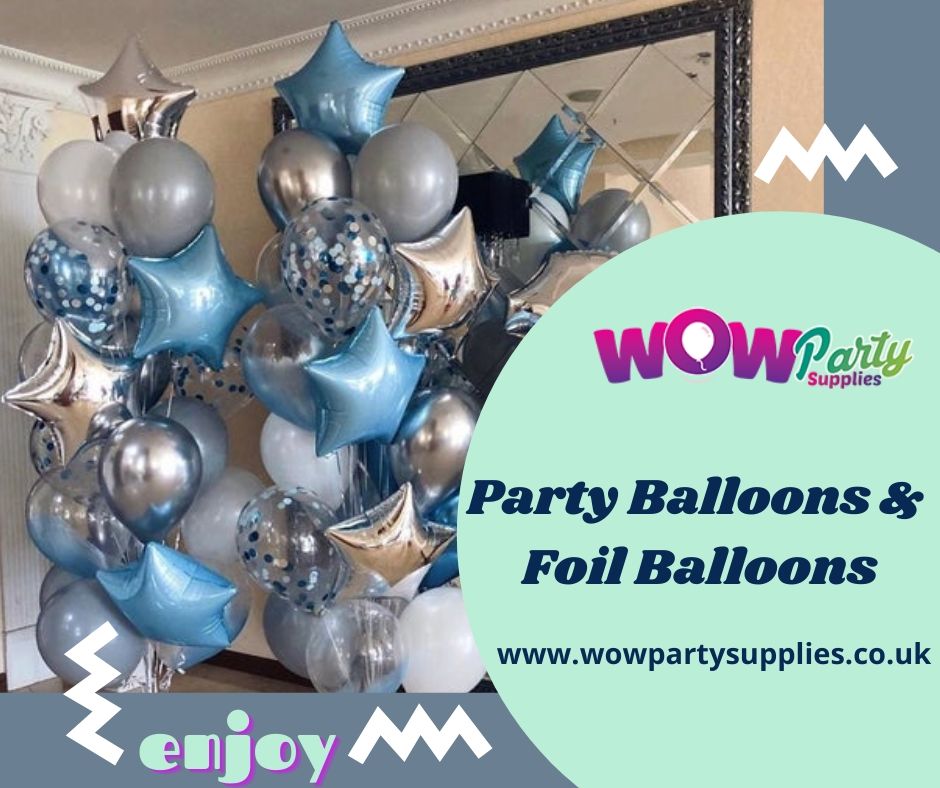 Get the great collection of Party balloons &amp; Foil balloons @wowpartysupplies for affordable prices.
#partysupplies #partyballoons #birthdaypartydecorations