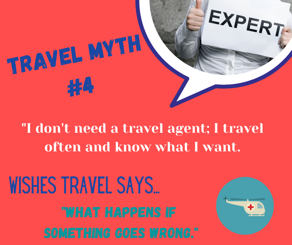 Wishes_Travel's tweet photo. "I don't need a travel agent; I travel often and know what I want."

Did you know that MANY of our Wishes Travelers are already "travel savvy"?   But we look over the details too and make sure what you want is what you get! https://t.co/IugTvAZ0GY