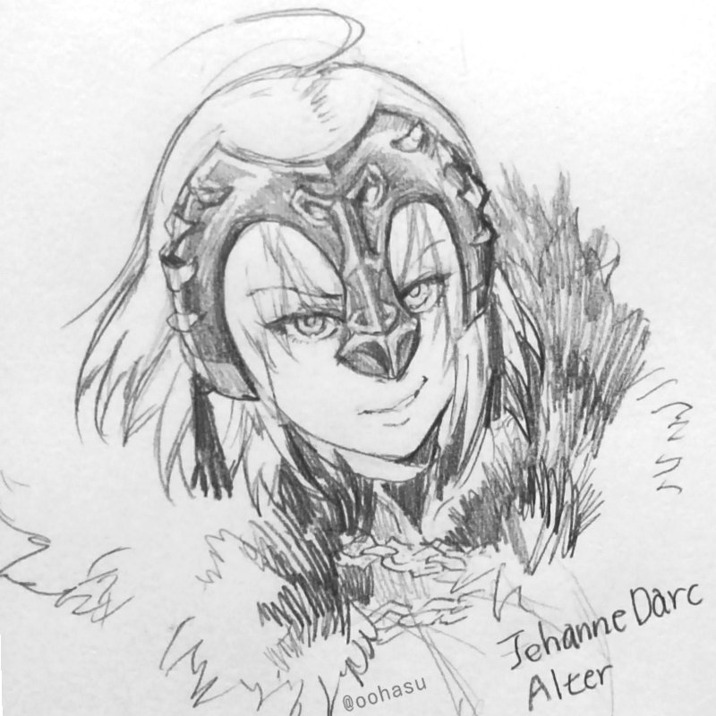描いた気になってたけど、意外に描いてないわFGO 