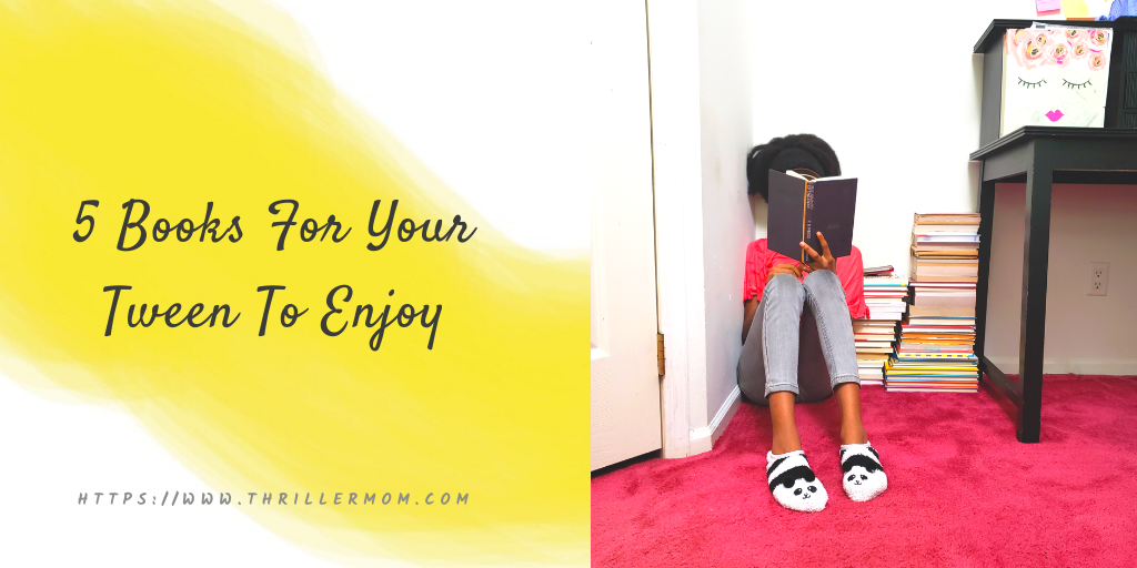 ThrillerMom's tweet photo. Does your tween/pre-teen enjoy reading? Try these titles! https://t.co/wGqyCwhqLt
#booklover #tweens #preteens #newblogpost #momblogger #blackblogger #contentcreator #ncbloggers #newbooks #summerreading https://t.co/LzGLmdUdDA