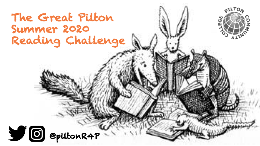 tweet_pilton's tweet photo. The holidays are very nearly here so Mrs New has launched the Great Pilton Summer 2020 Reading Challenge. Visit the news page on our website for more information and follow us on Twitter and Instagram @PiltonR4P #SummerReadingChallenge https://t.co/oe9sbrUJZ6
