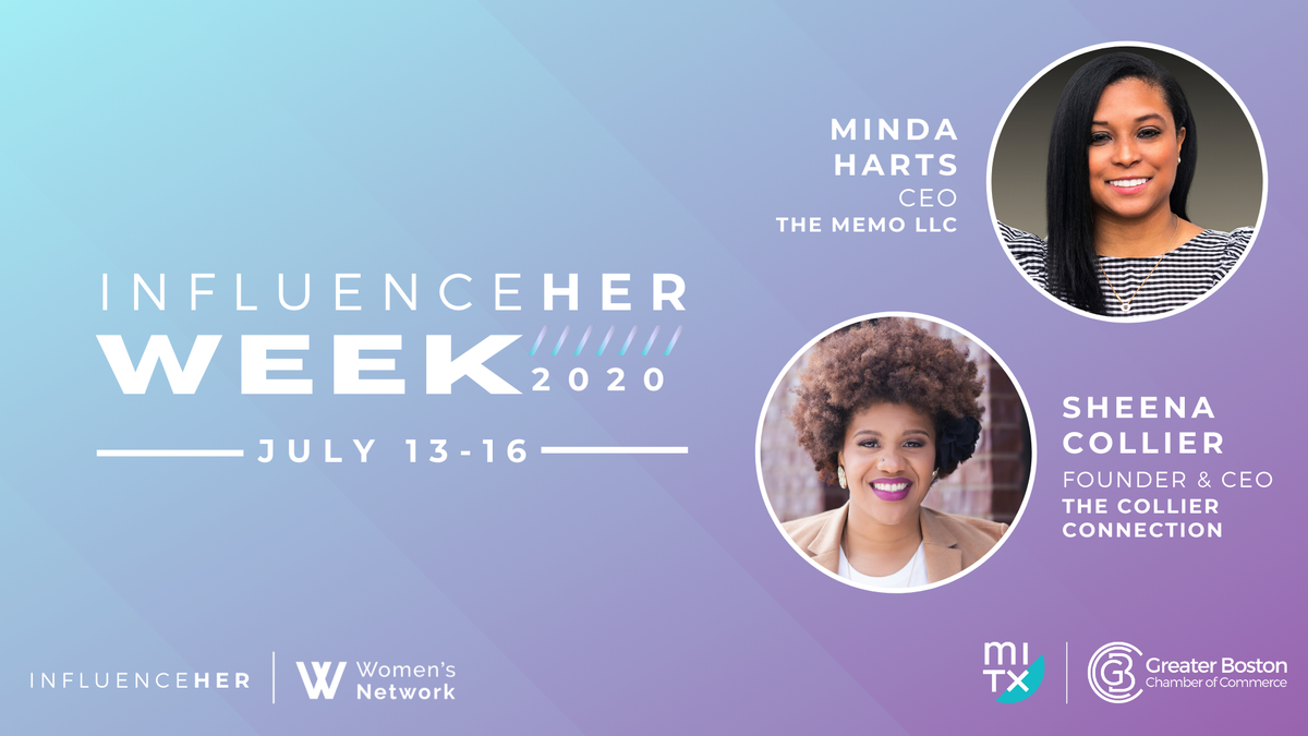 bosbizwomen's tweet photo. Next up: A fireside chat with the best-selling author @MindaHarts of @myweeklymemo & @pensiveinpink of @collierconnect.
Follow along as we share highlights from this conversation!
#InfluenceHERWeek https://t.co/rK8bTf9Yx8