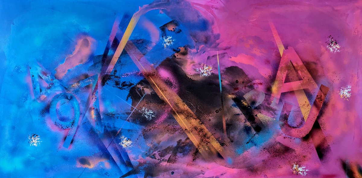 rt_by_kern's tweet photo. 168
"illusion" 🖤💛🧡💙💜
200x100 cm
Acrylic/spray om canvas

#dm #art #acrylicpainting #abstractart #abstractpainting #abstractexpressionism #colors #fineart  #modernart #originalart #original #art4sale #abstract #artgallery #abstractartist https://t.co/wxFhscmtRf