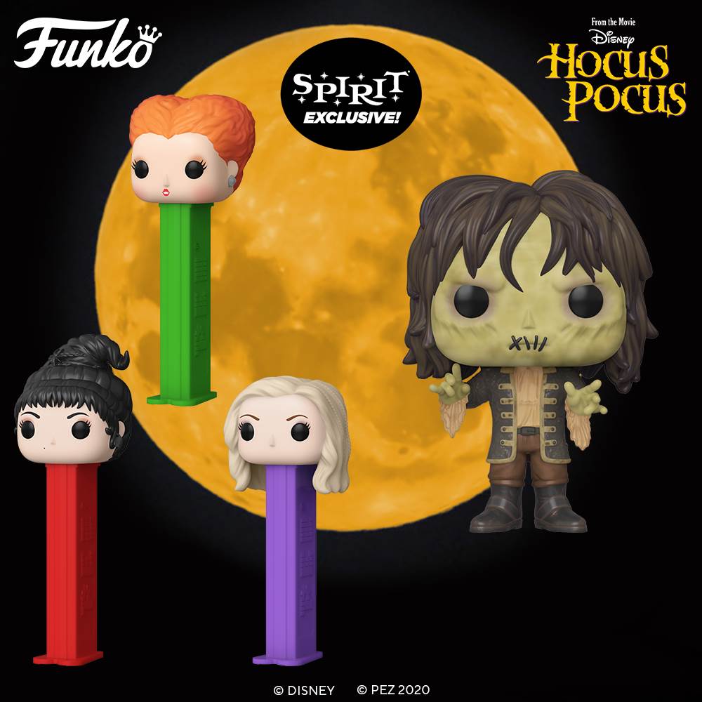 Sanderson Sisters Pez dispensers 