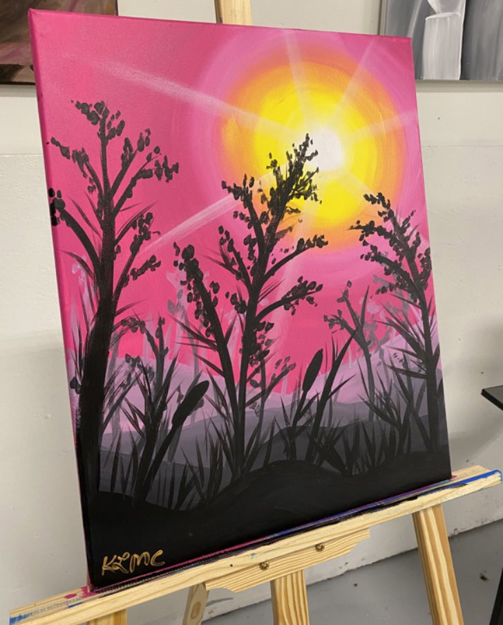 abbielelong's tweet photo. Y’all ever seen @kaylacarlileart ??? Y’all wanna learn from her in PERSON??? There’s still seats for Saturday’s paint class!!!! Here’s some of her art just to convince you to go even more 

https://t.co/BbuhebDMjH https://t.co/iTveFEp0ag