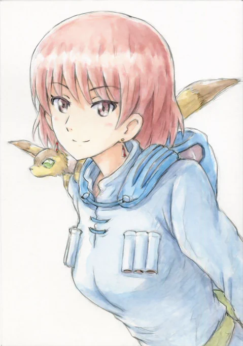 水彩ナウシカさん。 