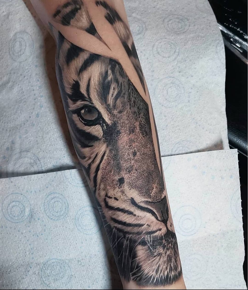 MagnumTattoo's tweet photo. Cool tiger piece done using #magnumtattoosupplies by Amy Ellis! ππ»
.
.
#art #tattooartists #tattooed #ink #inkeeze #inked #realism
#realistictattoo #artdriven #tiger #tigertattoo #cat #artist
.
.
https://t.co/gZPgo4RUKD https://t.co/jF7FdwOwJw